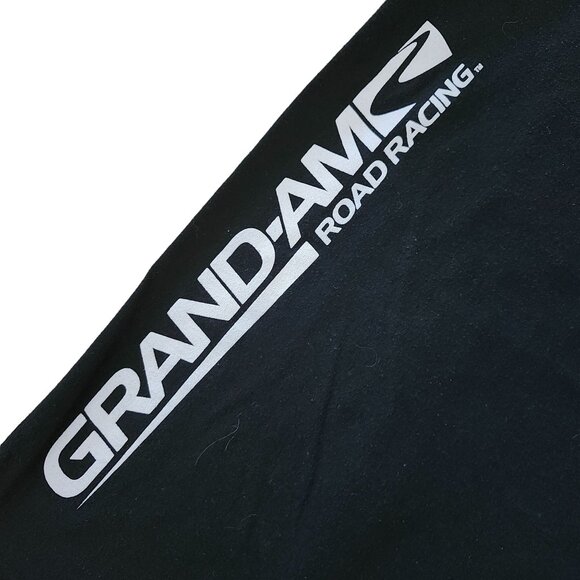 Grand-Am Road Racing Koni Sports Car Challenge Black T-Shirt Size Large - Picture 2 of 5